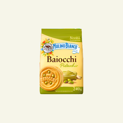 Mulino Bianco - Baiocchi Pistacchio 240g